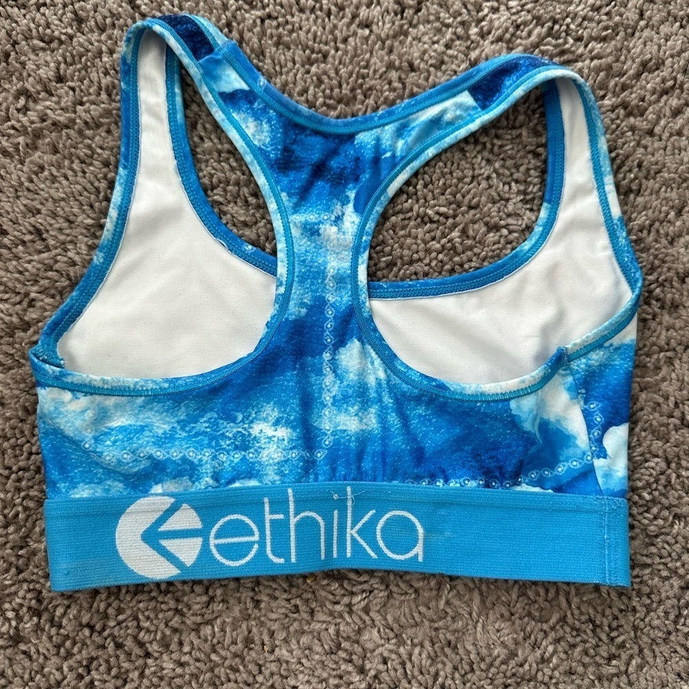 Preloved ETHIKA Paint Sports Bra. - Picture 2 of 2